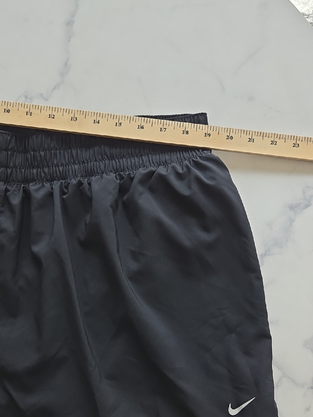 Nike Dri-FIT Womens Black High-Waist 3 Brief-Lined Shorts Workout Sport 2X NWOT - Picture 7 of 10